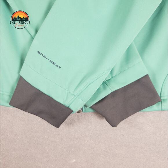 Columbia Switchback III Jacket Waterproof Hooded Teal/Terquoise Women's Size M - Picture 11 of 16